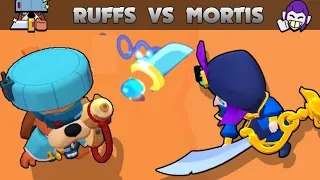 Colonel Ruffs Vs Mortis l 1 Vs 1 l Chromatic Brawler Vs Mythic Brawler l Brawl Stars l Starr Force