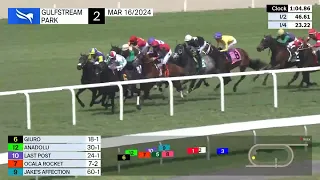 Gulfstream Park Carrera 2 - 16 de Marzo 2024