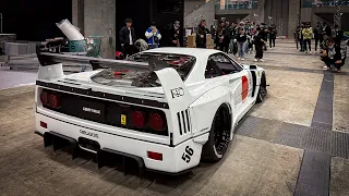 World’s Most Controversial Ferrari SHUTS DOWN Tokyo Auto Salon: Liberty Walk F40