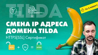 TIlda. Смена ip адреса домена tilda |  HTTPS