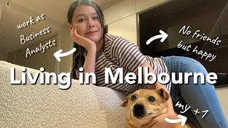 [Realistic Vlog] Living alone, crazy melbourne weather, self-motivating lifestyle