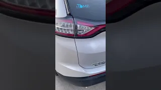 Ford Edge rear taillight fog/condensation problem fixed in 2 min!!