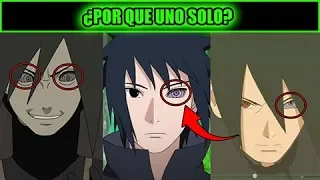 Explicación: ¿Por que Sasuke Uchiha tiene un solo Rinnegan? - Naruto Shippuden / Boruto