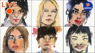 Easy Watercolor Portrait Sketching: Paint Any Portrait in 10 Minutes!