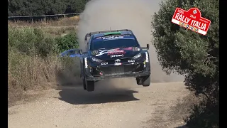 WRC Rally Italia Sardegna 2024 - FLAT OUT & JUMPS - CRV