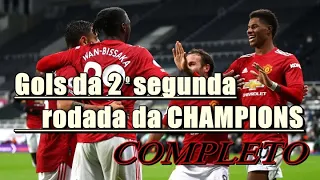 GOLS DA 2°SEGUNDA RODADA DA CHAMPIONS LEAGUE | 20/21, Todos os Gols.