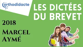 Dictée du brevet 2018 - 100 % en ligne, correction immédiate !