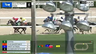 Gulfstream Park September 3, 2022 Race 6