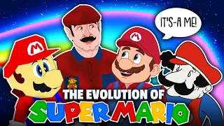 The Evolution Of Super Mario (ANIMATED)