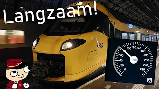 We moeten LANGZAAM rijden op de HSL (en halen alsnog 200 km/u?)