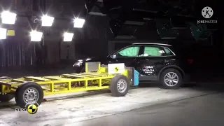 BMW X3 vs Audi Q5 crash test