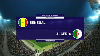 PES 2018 | Senegal vs Algeria | African Cup of Nations - Final | Gembox Patch 2021 | PS3