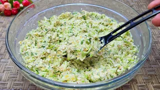 Get your whole family hooked on this Yummy! 10 minutes and you're done! Best Zucchini Recipe