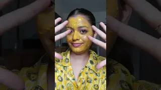 I tried viral rakul preet face mask 😱#shorts #youtubeshorts #skincare