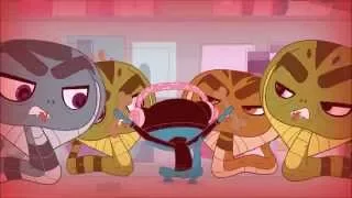 Littlest Pet Shop Sunil's cobra fight