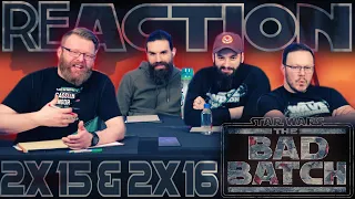 Star Wars: The Bad Batch 2x15 & 2x16 FINALE REACTION!!