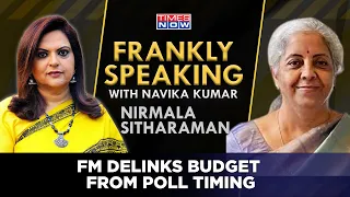 FM Nirmala Sitharaman On Interim Budget Before Ballot Decoded | Navika Kumar | Frankly Speaking