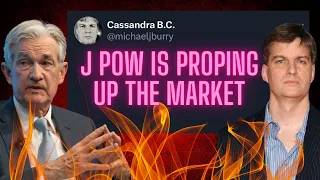 Michael Burry takes on Jerome Powell, the banking crisis gets even worse. Jim Cramer says your safe.