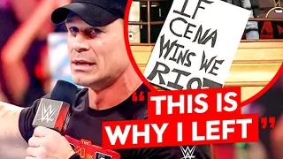 John Cena Fights Back TEARS During Emotional WWE Raw Return..