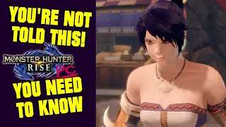It Doesn't Tell You This Stuff! - Monster Hunter Rise New Player Tips