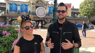 Alexa Bliss and Mike Rome visit Disneyland Paris