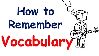 How to remember English vocabulary