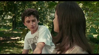 Timothée Chalamet speaking french in call me by your name (with subtitle)