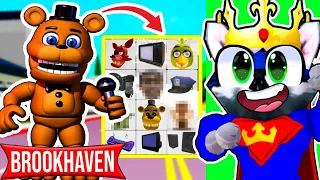 JAK být Five Nights at Freddy's v Roblox Brookhavenu rp 🏡😍