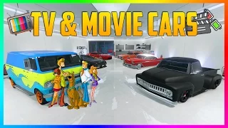 BEST MOVIE/TV CARS YOU CAN BUY IN GTA ONLINE - TOP 10 GTA ONLINE VEHICLES IN MOVIES & TV SHOWS!