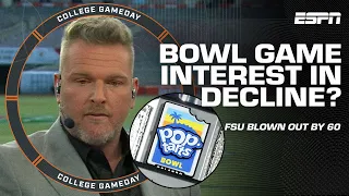 Does CFB have a BOWL GAME problem? 🤔 'It's lost its luster!' - Pat McAfee | College GameDay