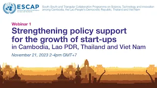Webinar: Strengthening policy support for the growth of start-ups in CLTV