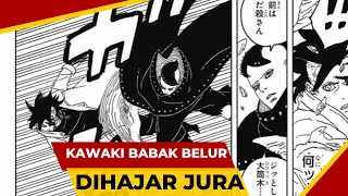 SPOILER BORUTO MANGA CHAPTER 8 TWO BLUE VORTEX PART 2 l KAWAKI DIBIKIN K.O. OLEH JURA