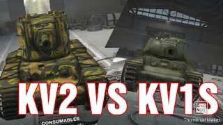 KV2 VS KV1S Wot blitz