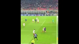 What an assist from Barella