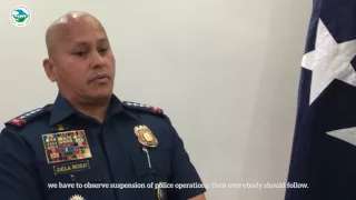 Statement of PNP Chief Ronald "Bato" dela Rosa on following implemented rules of PNP