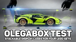 Olegabox Test: Stackable Display Cases for your LEGO Sets