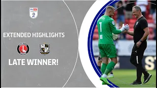 LATE WINNER! | Charlton Athletic v Port Vale extended highlights