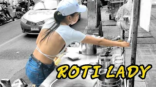 Bangkok's most famous and hard-working roti lady.Can SMILE Again  - Thailand Street Food