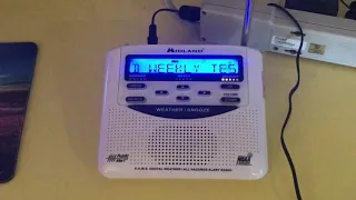 NOAA Weather Radio: Required Weekly Test (EAS #11)