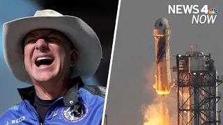 NYC Reacts to Jeff Bezos' Space Launch | News 4 Now