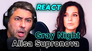 REAGINDO (REACT) a Alisa Supronova -  Gray Night | Análise Vocal por Rafa Barreiros