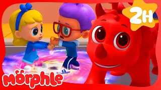 The Time Travelling Bandits | Morphle | Fun Cartoons for Kids | Moonbug Kids Express Yourself!