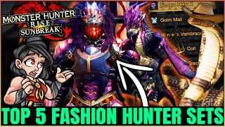 5 INCREDIBLE New Layered Armor Sets - Bomb Beetle & Greg - Monster Hunter Rise Sunbreak! (Fashion)