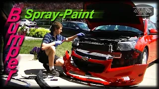 Can Spray Paint Look Good? Bumper Replacement | 2015 Chevy Cruze