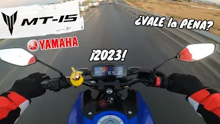 ¡SACANDO a RODAR la YAMAHA MT 15 2023!🤩💯, ¿VALE LA PENA?😬💔 | Aguacate Motovlogs🥑