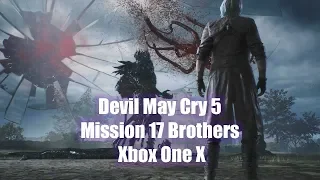 Devil May Cry 5 Mission 17 Brothers Urizen Full Power Boss Fight Xbox One X No Commentary