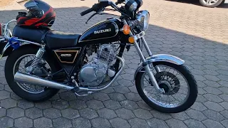 Suzuki GN 250 Orginal Saund für Liebhaber Oldtimer Love Maye Bike