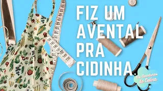 Faça um avental com essas dicas simples passo a passo 🧶