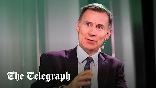 Hunt urges Bailey not to cut interest rates too quickly