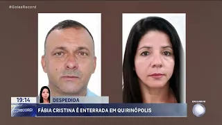 DESPEDIDA: FÁBIA CRISTINA É ENTERRADA EM QUIRINÓPOLIS